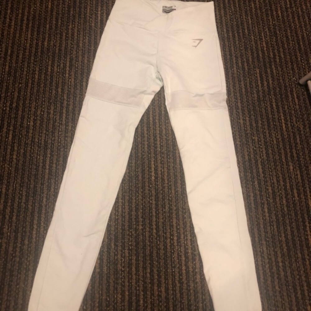 Gymshark x Nikki B ducke egg blue leggings XS